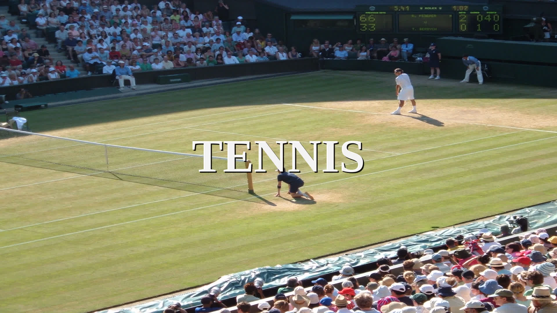 Tennis: From French "Tenez!" to Wimbledon — NameWise etymology video